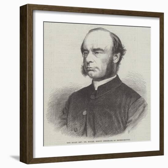 The Right Reverend Dr Magee, Bishop Designate of Peterborough-null-Framed Giclee Print