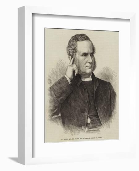 The Right Reverend Dr Parry, the Suffragan Bishop of Dover-null-Framed Giclee Print