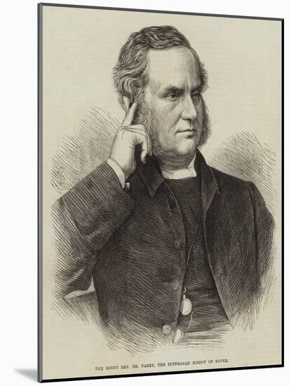 The Right Reverend Dr Parry, the Suffragan Bishop of Dover-null-Mounted Giclee Print