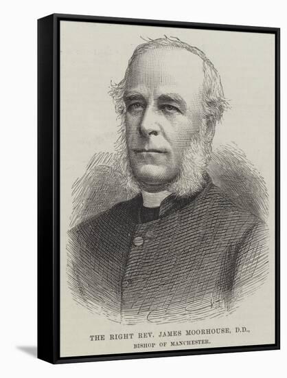 The Right Reverend James Moorhouse, Dd, Bishop of Manchester-null-Framed Stretched Canvas