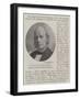 The Right Reverend Samuel Thornton, Appointed Assistant Bishop of Manchester-null-Framed Giclee Print