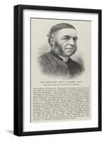 The Right Reverend Sir L T Stamer, Baronet, the New Bishop Suffragan of Lichfield-null-Framed Giclee Print