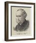 The Right Reverend W Stubbs, the New Bishop of Chester-null-Framed Giclee Print