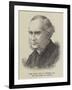 The Right Reverend W Stubbs, the New Bishop of Chester-null-Framed Giclee Print