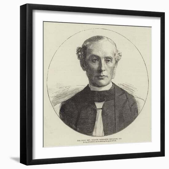 The Right Reverend William Dalrymple Maclagan-null-Framed Giclee Print