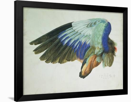 The Right Wing of a Blue Roller-Hans Hoffmann-Framed Giclee Print