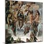 The Righteous Drawn up to Heaven, Detail from "The Last Judgement"-Michelangelo Buonarroti-Mounted Giclee Print