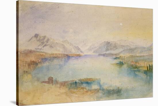 The Rigi, Lake Lucerne-J. M. W. Turner-Stretched Canvas