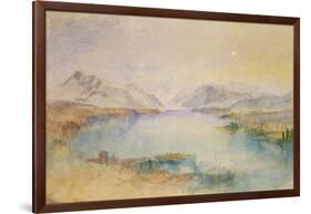 The Rigi, Lake Lucerne-J. M. W. Turner-Framed Giclee Print