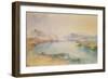 The Rigi, Lake Lucerne-J. M. W. Turner-Framed Giclee Print