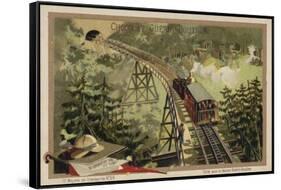 The Rigi Railway, Switzerland-null-Framed Stretched Canvas