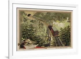 The Rigi Railway, Switzerland-null-Framed Giclee Print