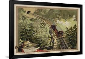 The Rigi Railway, Switzerland-null-Framed Giclee Print