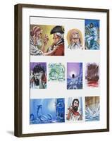 The Rime of the Ancient Mariner-Angus Mcbride-Framed Giclee Print