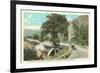 The Rincon on Coast Highway, Santa Barbara, California-null-Framed Art Print