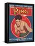 The Ring, Boxing Magazine, USA, 1934-null-Framed Stretched Canvas