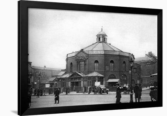 The Ring, Boxing Venue Near Blackfriars Road, London, 1926-1927-null-Framed Giclee Print