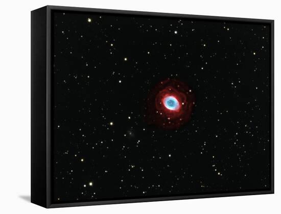 The Ring Nebula-Stocktrek Images-Framed Stretched Canvas