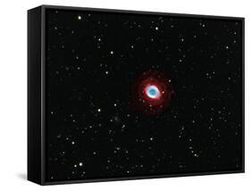 The Ring Nebula-Stocktrek Images-Framed Stretched Canvas