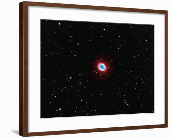 The Ring Nebula-Stocktrek Images-Framed Photographic Print