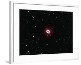 The Ring Nebula-Stocktrek Images-Framed Photographic Print