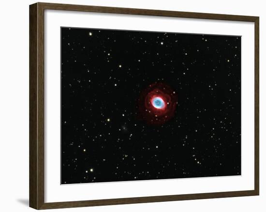 The Ring Nebula-Stocktrek Images-Framed Photographic Print