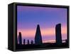 The Ring of Brodgar Standing Stones Orkney Islands Scotland-Peter Adams-Framed Stretched Canvas