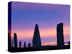 The Ring of Brodgar Standing Stones Orkney Islands Scotland-Peter Adams-Stretched Canvas