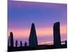 The Ring of Brodgar Standing Stones Orkney Islands Scotland-Peter Adams-Mounted Photographic Print