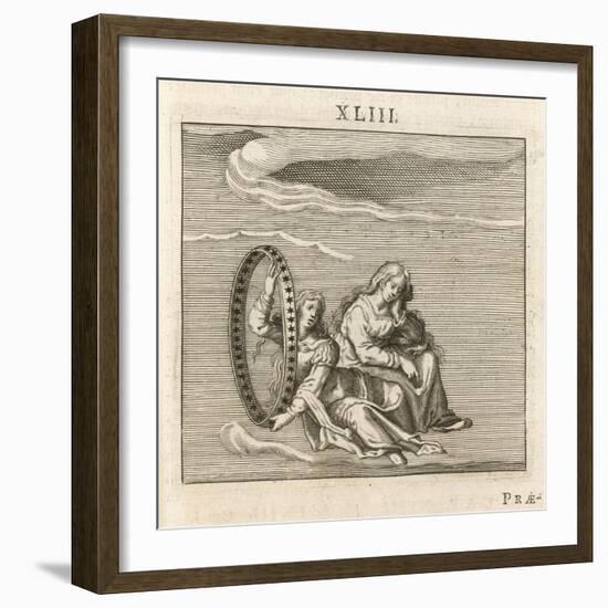 The Ring of Stars Known as the Milky Way-Gaius Julius Hyginus-Framed Art Print