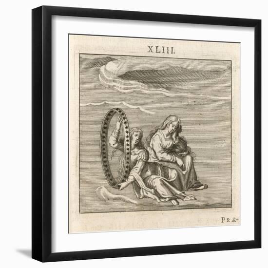 The Ring of Stars Known as the Milky Way-Gaius Julius Hyginus-Framed Art Print