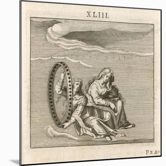 The Ring of Stars Known as the Milky Way-Gaius Julius Hyginus-Mounted Art Print