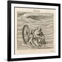 The Ring of Stars Known as the Milky Way-Gaius Julius Hyginus-Framed Art Print