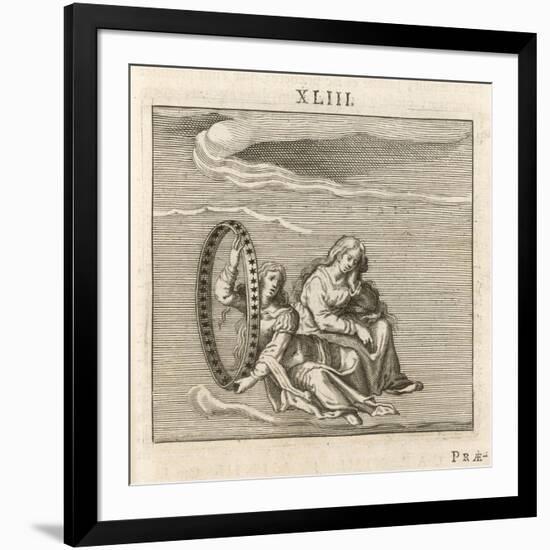 The Ring of Stars Known as the Milky Way-Gaius Julius Hyginus-Framed Art Print