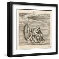 The Ring of Stars Known as the Milky Way-Gaius Julius Hyginus-Framed Art Print