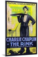 The Rink [1916], Directed by Charlie Chaplin.-null-Mounted Giclee Print
