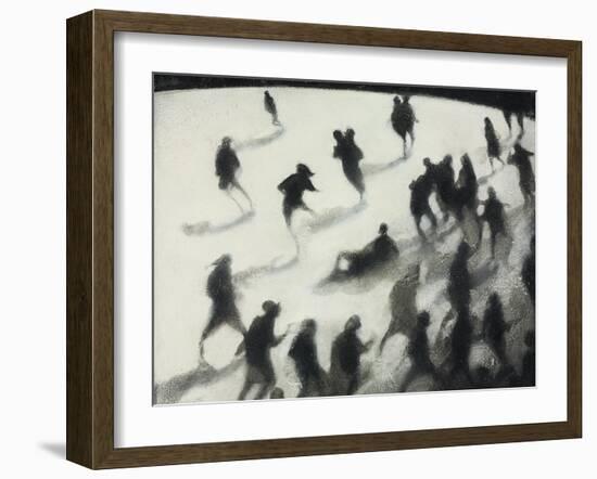 The Rink IV, 1991-Bill Jacklin-Framed Giclee Print