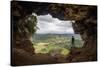 The Rio Grande De Arecibo Valley from Cueva Ventana Atop a Limestone Cliff in Arecibo, Puerto Rico-Carlo Acenas-Stretched Canvas