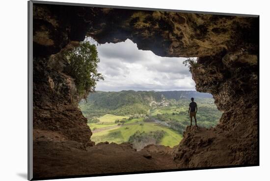 The Rio Grande De Arecibo Valley from Cueva Ventana Atop a Limestone Cliff in Arecibo, Puerto Rico-Carlo Acenas-Mounted Photographic Print