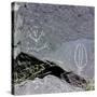 The Rio Grande petroglyphs, Native American, New Mexico, USA-Werner Forman-Stretched Canvas