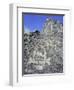 The Rio Grande petroglyphs, Native American, New Mexico, USA-Werner Forman-Framed Premium Photographic Print