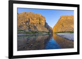 The Rio Grande River at Santa Elena Canyon, Big Bend NP, Texas, Usa-Chuck Haney-Framed Photographic Print