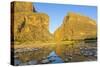 The Rio Grande River at Santa Elena Canyon, Big Bend NP, Texas, Usa-Chuck Haney-Stretched Canvas