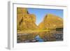 The Rio Grande River at Santa Elena Canyon, Big Bend NP, Texas, Usa-Chuck Haney-Framed Photographic Print