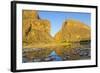 The Rio Grande River at Santa Elena Canyon, Big Bend NP, Texas, Usa-Chuck Haney-Framed Photographic Print