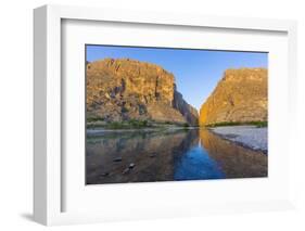 The Rio Grande River at Santa Elena Canyon, Big Bend NP, Texas, Usa-Chuck Haney-Framed Photographic Print