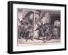 The Riot at Dover Ad 1051-Francois Edouard Zier-Framed Giclee Print