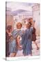 The Riot at Ephesus-Arthur A. Dixon-Stretched Canvas