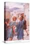 The Riot at Ephesus-Arthur A. Dixon-Stretched Canvas