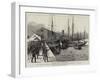 The Riot Between French and English Fishermen at Ostend-null-Framed Giclee Print